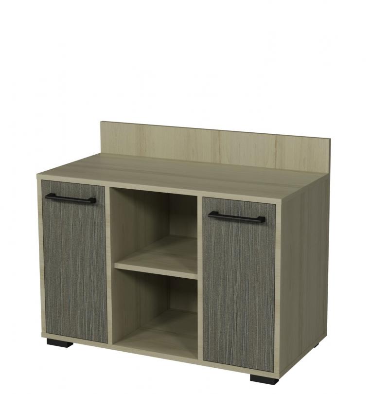 Тумба приставна з дверцятами та відкритою нішею (6623) АНШАР ГРУП 900х450х730 мм